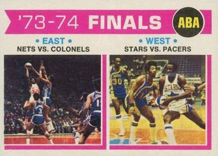 1974 Topps ABA Division Finals #248 Basketball Card