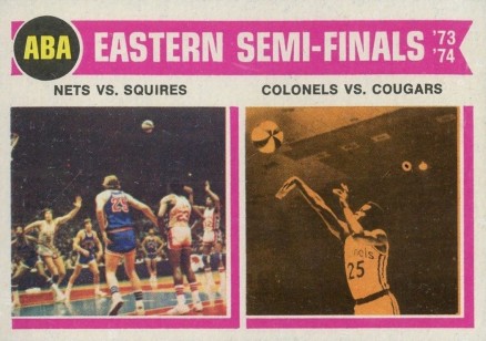 1974 Topps ABA Eastern Semi-finals #246 Basketball Card