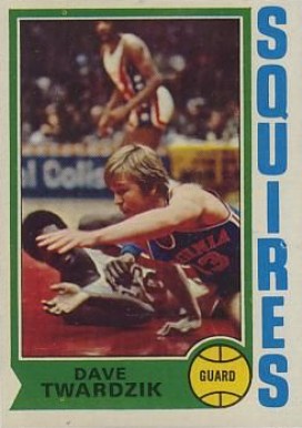 1974 Topps Dave Twardzik #243 Basketball Card