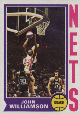 1974 Topps John Williamson #234 Basketball Card
