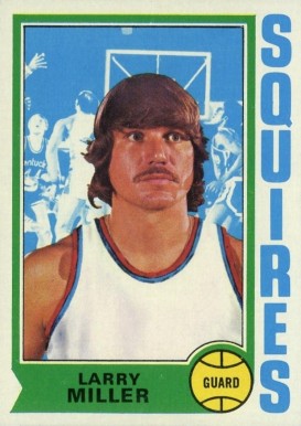 1974 Topps Larry Miller #213 Basketball Card