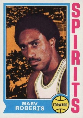 1974 Topps Marv Roberts #194 Basketball Card