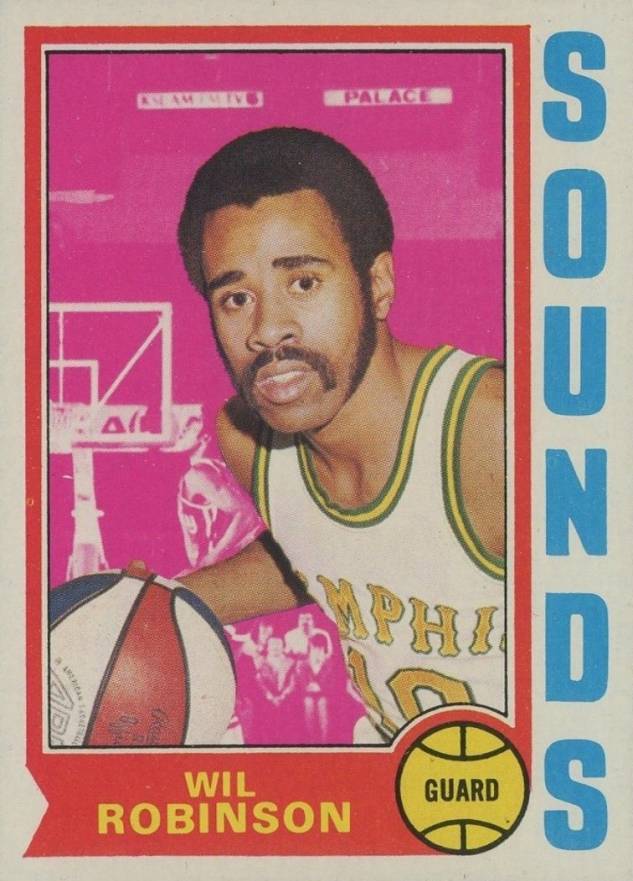 1974 Topps Will Robinson #179 Basketball Card