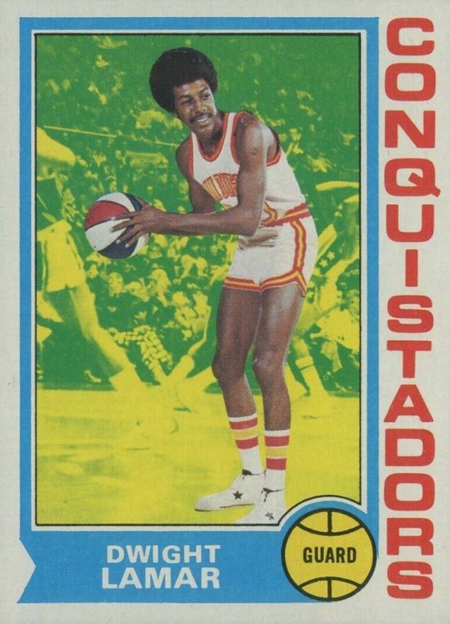 1974 Topps Dwight Lamar #177 Basketball Card