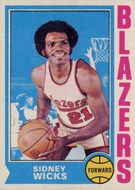 1974 Topps Sidney Wicks #175 Basketball Card