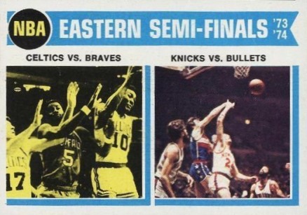 1974 Topps NBA Eastern Semi-finals #161 Basketball Card