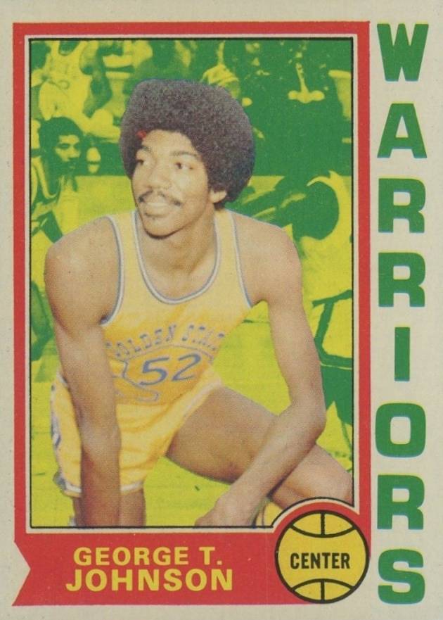 1974 Topps George Johnson #159 Basketball Card