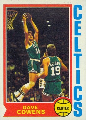 1974 Topps Dave Cowens #155 Basketball Card