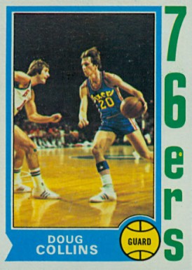 1974 Topps Doug Collins #129 Basketball Card