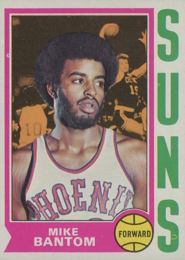 1974 Topps Mike Bantom #124 Basketball Card