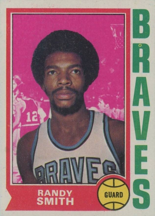 1974 Topps Randy Smith #8 Basketball Card