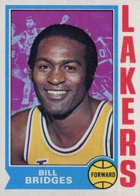 1974 Topps Bill Bridges #13 Basketball Card