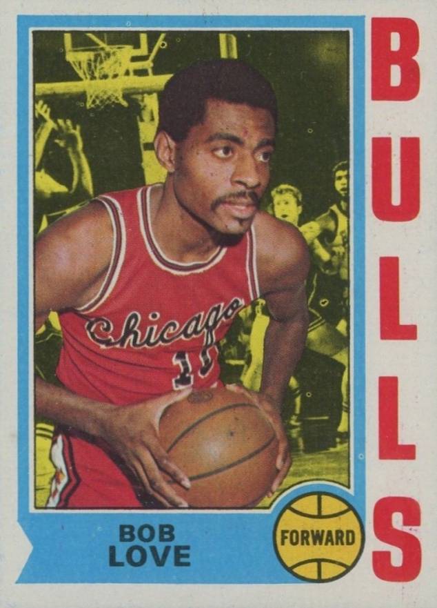 1974 Topps Bob Love #15 Basketball Card