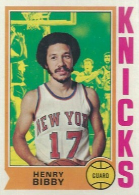 1974 Topps Henry Bibby #16 Basketball Card