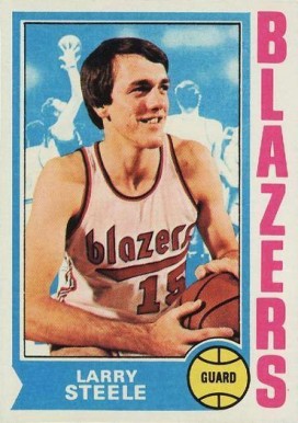 1974 Topps Larry Steele #21 Basketball Card