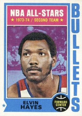 1974 Topps Elvin Hayes #30 Basketball Card