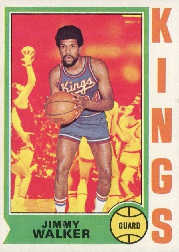 1974 Topps Jimmy Walker #45 Basketball Card