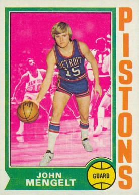 1974 Topps John Mengelt #58 Basketball Card