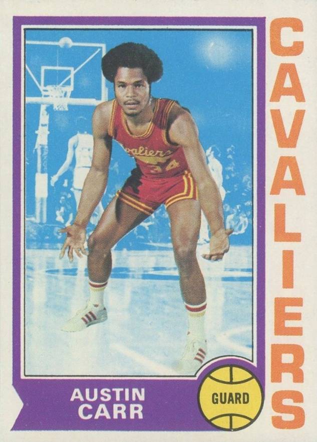 1974 Topps Austin Carr #60 Basketball Card