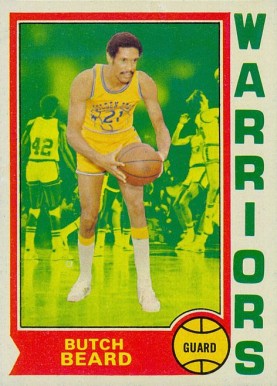 1974 Topps Butch Beard #67 Basketball Card