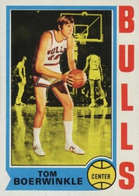 1974 Topps Tom Boerwinkle #69 Basketball Card