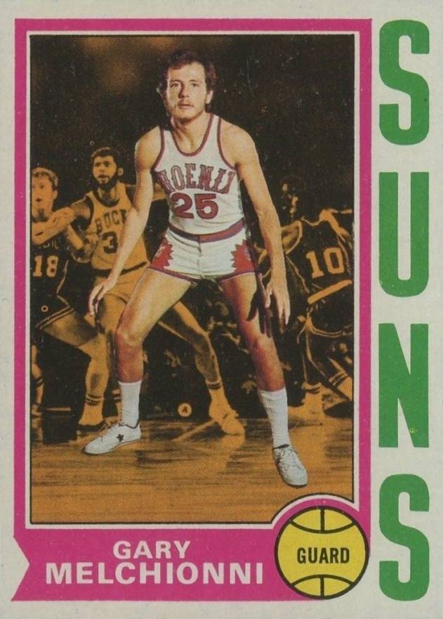 1974 Topps Gary Melchionni #71 Basketball Card