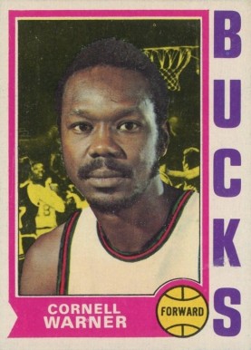 1974 Topps Cornell Warner #109 Basketball Card