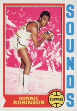 1974 Topps Ron Robinson #251 Basketball Card