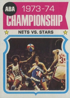 1974 Topps ABA Championship #249 Basketball Card