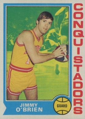 1974 Topps Jimmy O'Brien #236 Basketball Card