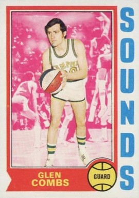 1974 Topps Glen Combs #199 Basketball Card