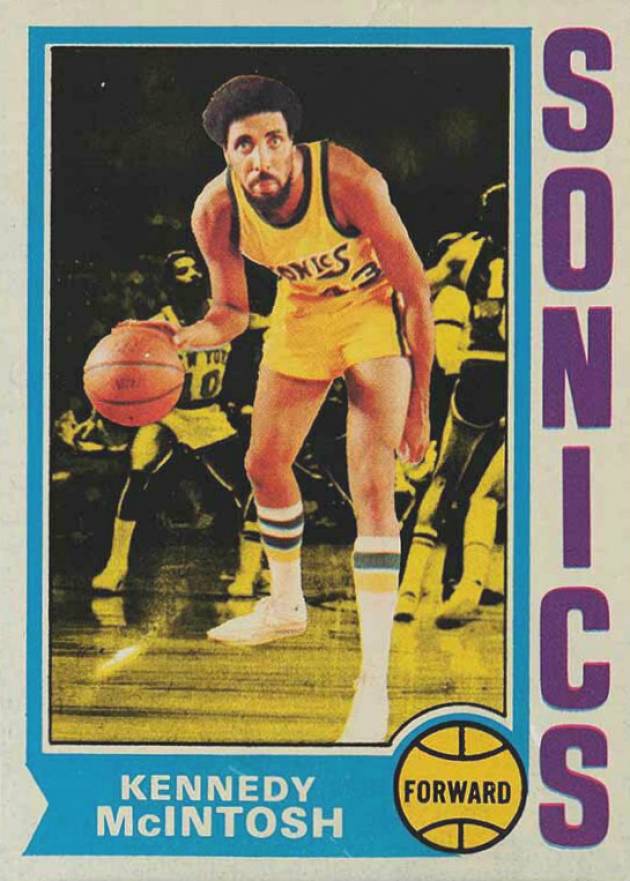 1974 Topps Kennedy Mcintosh #173 Basketball Card
