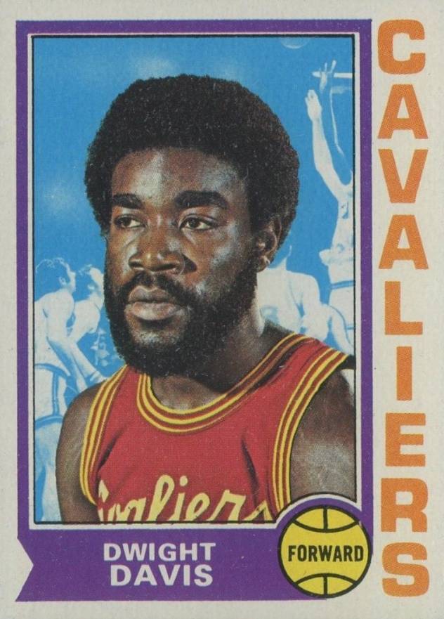 1974 Topps Dwight Davis #158 Basketball Card