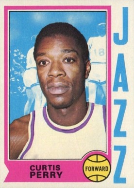 1974 Topps Curtis Perry #119 Basketball Card