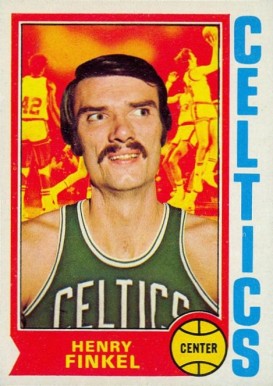 1974 Topps Henry Finkel #118 Basketball Card