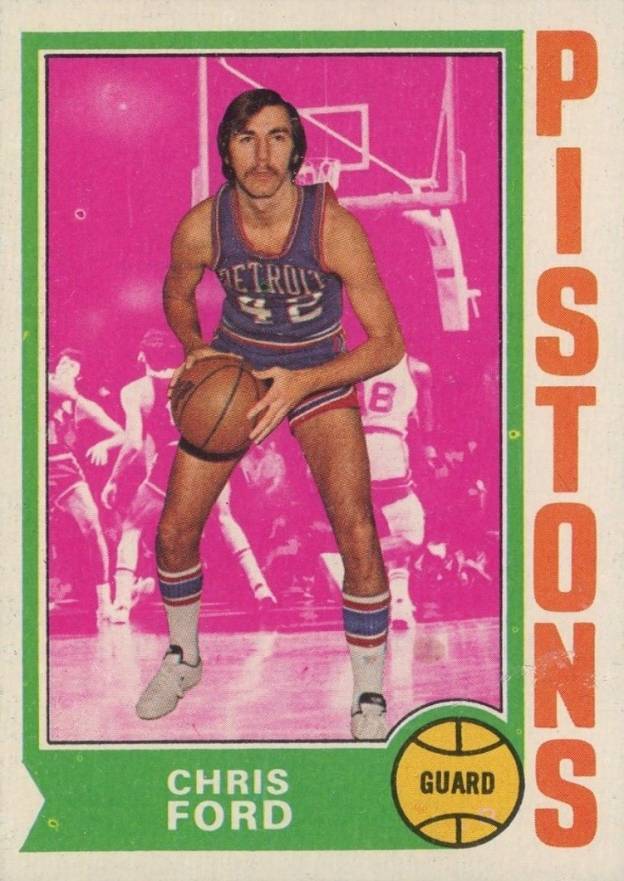 1974 Topps Chris Ford #112 Basketball Card