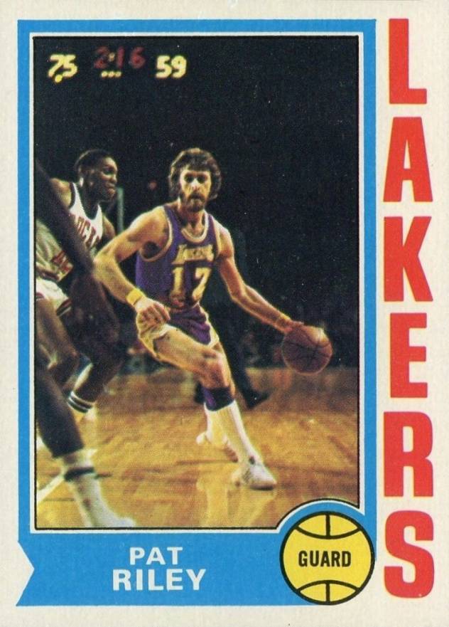 1974 Topps Pat Riley #31 Basketball Card
