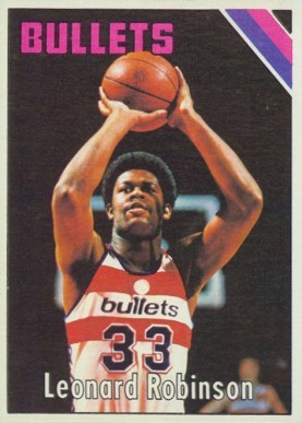 1975 Topps Leonard Robinson #151 Basketball Card