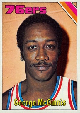 1975 Topps George McGinnis #184 Basketball Card