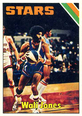 1975 Topps Wally Jones #319 Basketball Card
