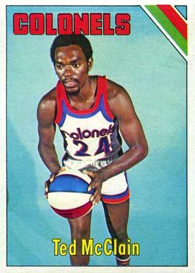 1975 Topps Ted McClain #311 Basketball Card