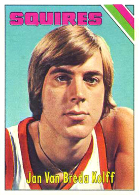 1975 Topps Jan Van Breda Kolff #307 Basketball Card