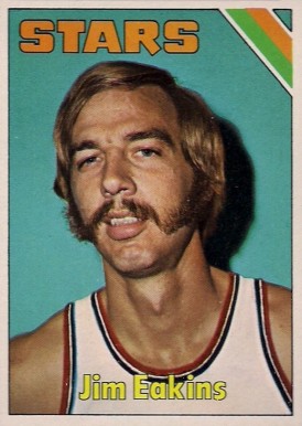 1975 Topps Jim Eakins #297 Basketball Card