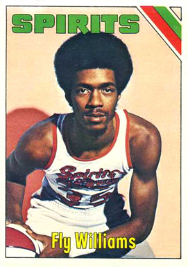 1975 Topps Fly Williams #293 Basketball Card