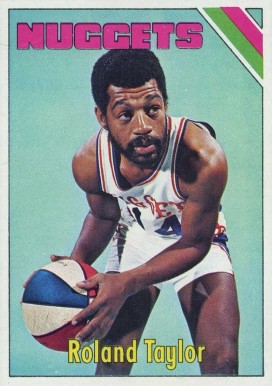 1975 Topps Roland Taylor #268 Basketball Card