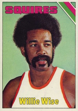 1975 Topps Willie Wise #255 Basketball Card