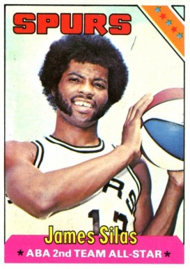 1975 Topps James Silas #253 Basketball Card