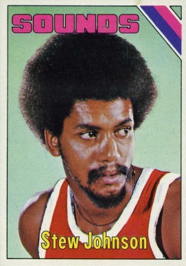 1975 Topps Stew Johnson #249 Basketball Card