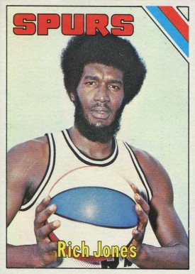 1975 Topps Rich Jones #243 Basketball Card