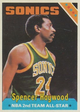 1975 Topps Spencer Haywood #200 Basketball Card